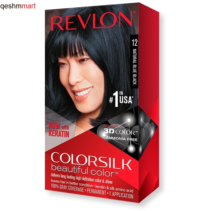 کیت رنگ مو فاقد آمونیاک رولون شماره 12 Revlon Colorsilk Beautiful Hair Color