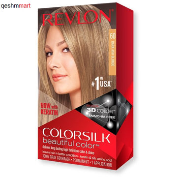 کیت رنگ مو فاقد آمونیاک رولون شماره 60 Revlon Colorsilk Beautiful Hair Color
