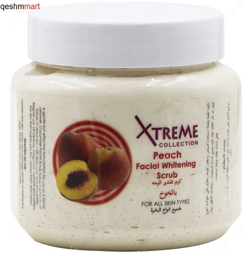 اسکراب روشن کننده صورت اکستریم حاوی عصاره هلو Xtreme Peach حجم 500 میلی لیتر