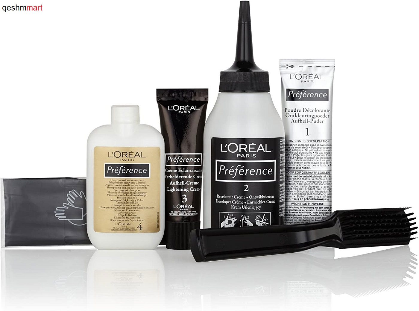 کیت رنگ موی آمبره لورال اکسلنس LOreal Wild Ombre شماره N3