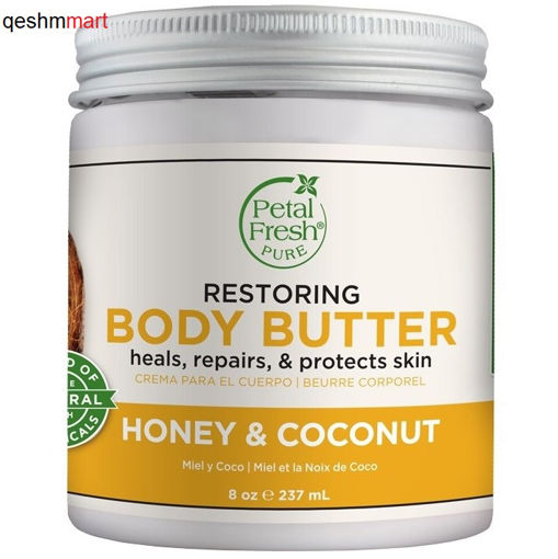 کرم بدن عسل و نارگیل پتال فرش Petal Fresh Restoring حجم 237 میلی لیتر