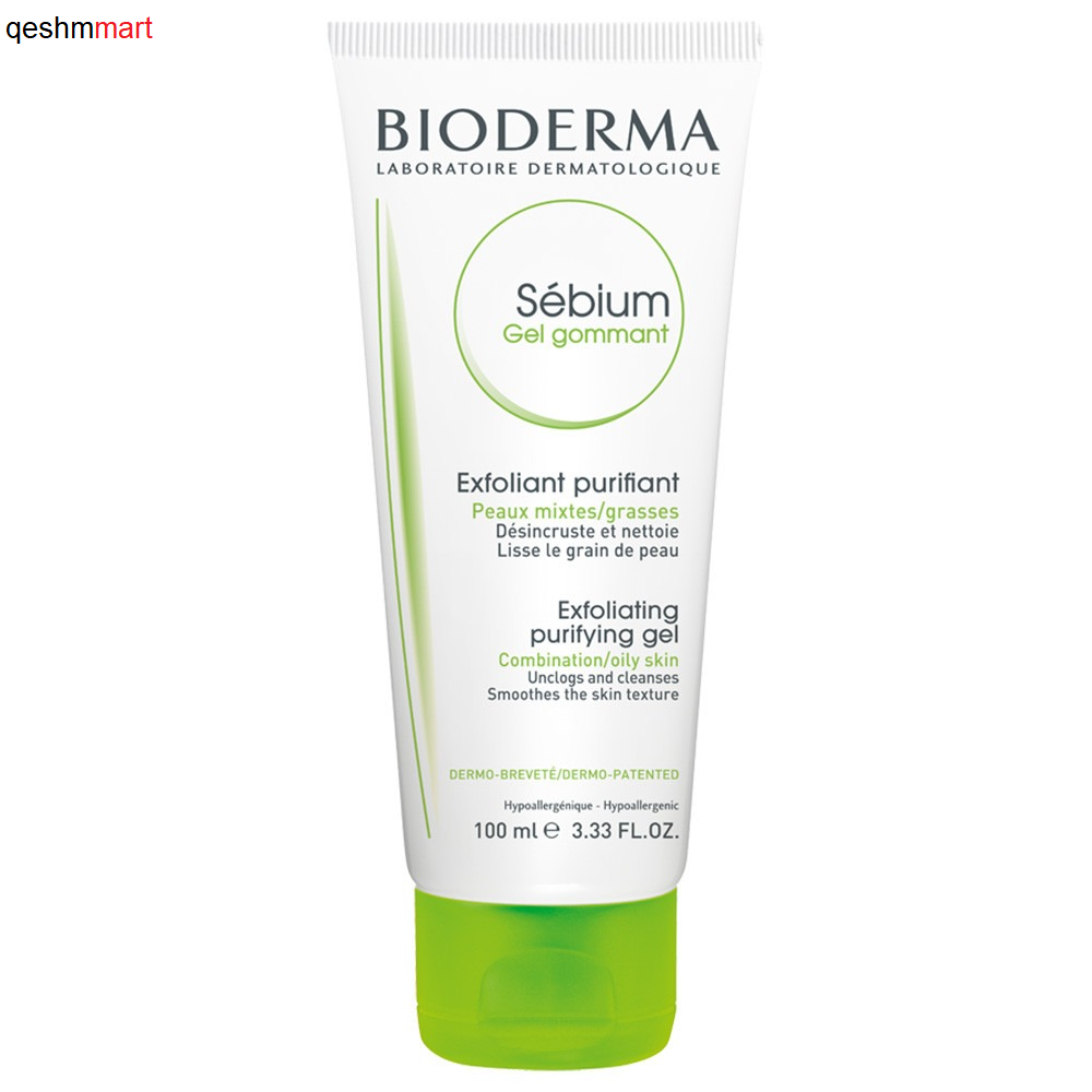 ژل اسکراب لایه بردار بایودرما Bioderma Sebium Gel Gommant