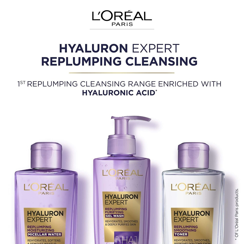 ژل شوینده هیالورونیک اسید لورال LOreal Hyaluron Specialist حجم 200 میلی لیتر
