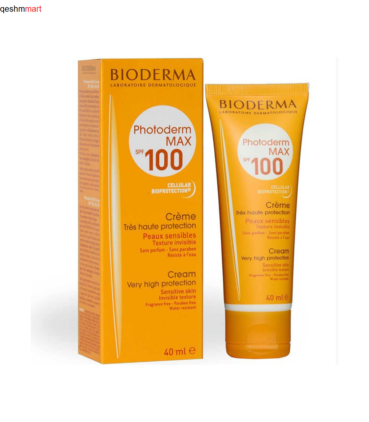 ضد آفتاب اسپات بایودرما مدل max spf 100- رنگی