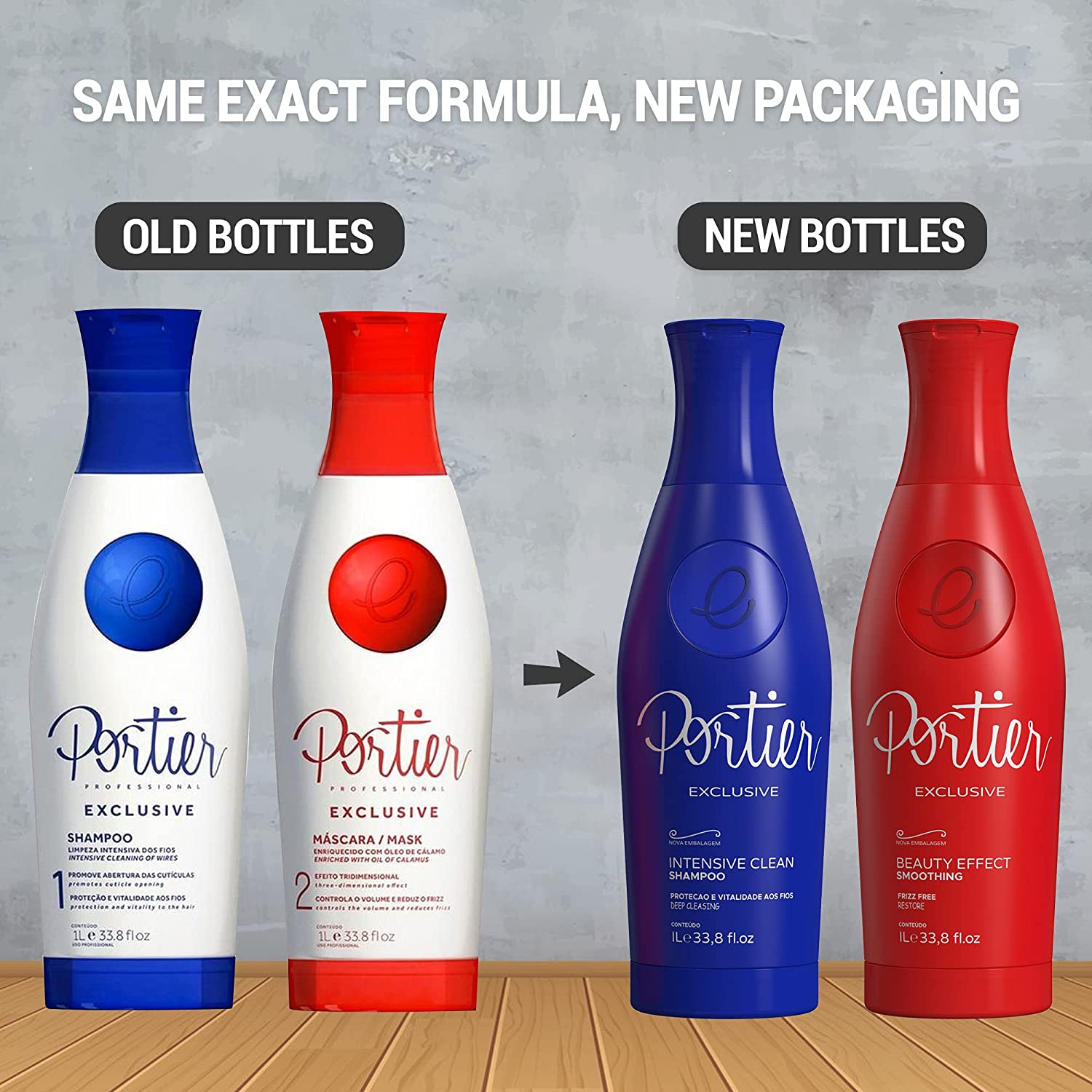 پک کراتین پورتیر مدل اکسکلوسیو EXCLUSIVE حجم 1000 میل