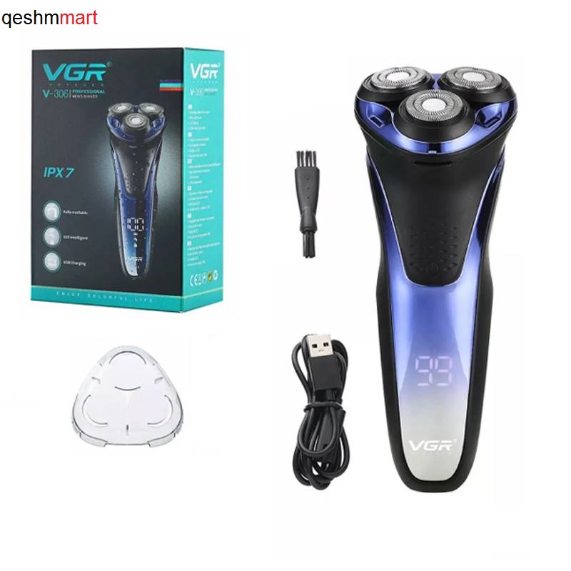 ماشین اصلاح موی صورت وی جی ار  VGR مدل V-306