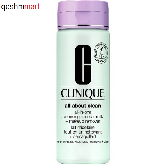 میسلار میلک کلینیک مخصوص پوست خشک و مختلط  مدل ALL ABOUT CLEAN