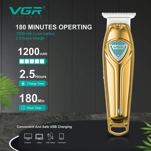 ماشین اصلاح موی سر و صورت وی جی ار VGR مدل V-911