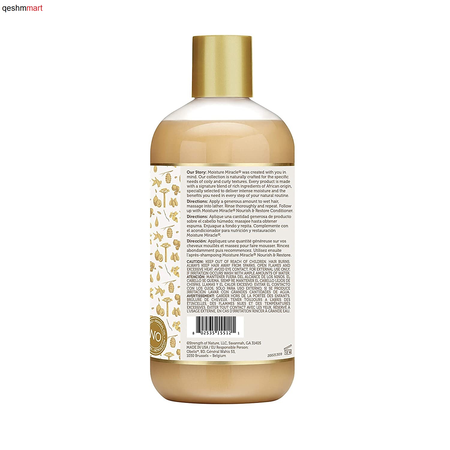 شامپو آفریکن پراید African Pride Moisture Miracle Honey & Coconut Oil Shampoo
