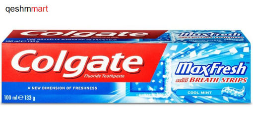 خمیردندان خنک کننده کلگیت Colgate Max Fresh Cool Mint حجم 100 میلی لیتر