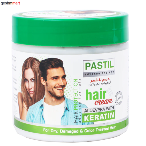 کرم مو کراتینه وآلوورا پاستیل 500 میلی لیتر Pastil