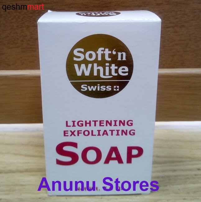 صابون لایه بردار روشن کننده سوئیس سافت Soft ‘n White Swiss