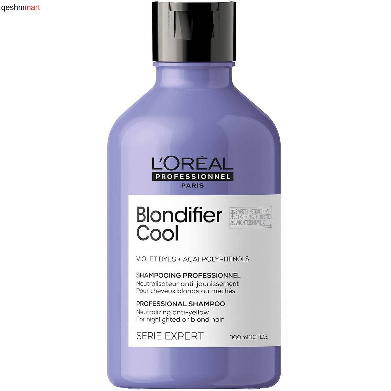 شامپو خنثی کننده موهای بلوند لورال سری اکسپرت LOreal Blondifier Cool حجم 300 میلی لیتر
