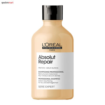 شامپو ترمیم کننده موی حرفه ای لورال سری اکسپرت LOreal Absolute Repair حجم 300 میلی لیتر