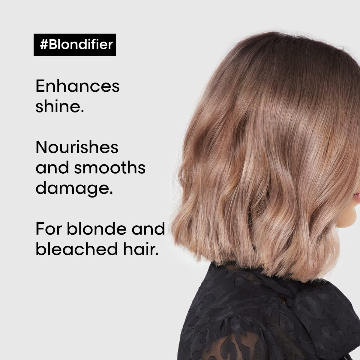 ماسک مراقبت موهای بلوند لورال سری اکسپرت LOreal Blondifier Gloss حجم 250 میلی لیتر
