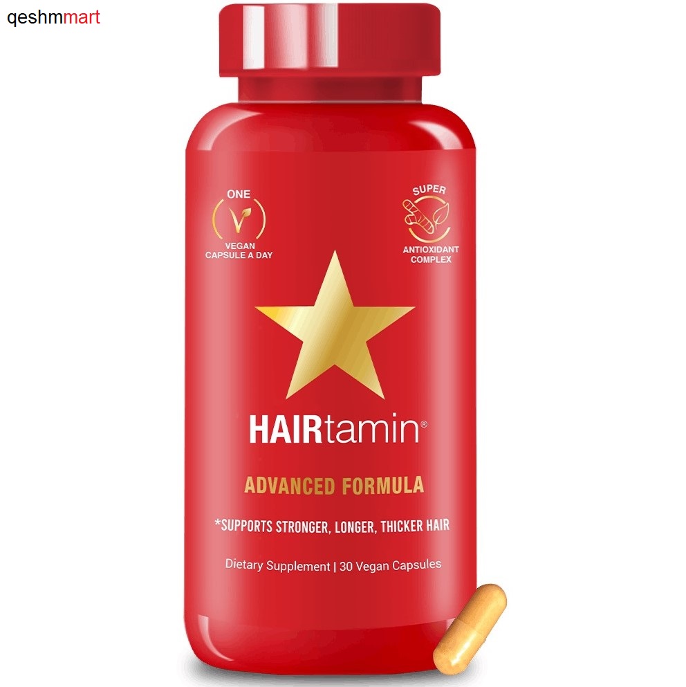 مکمل مولتی ویتامین تقویت موی هیرتامین Hairtamin Advanced Formula تعداد 30 عدد