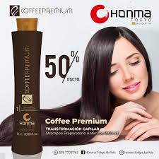 شامپو قهوه تلخ هونما Honma Coffee Premium