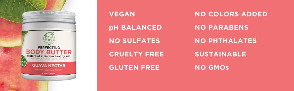کرم بدن گواوا پتال فرش Petal Fresh Perfecting Guava حجم 237 میلی لیتر