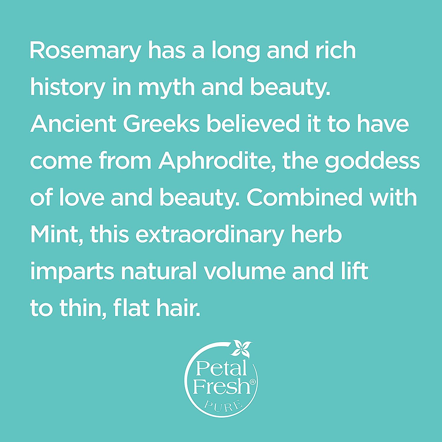 شامپو حجم دهنده رزماری و نعناع پتال فرش Petal Fresh Rosemary and Mint حجم 355 میل