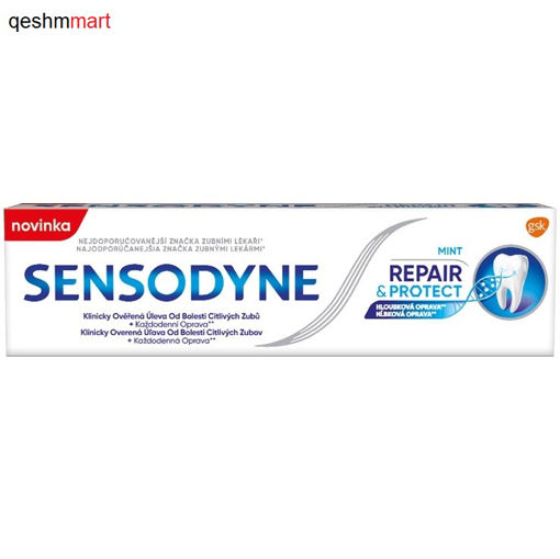 خمیردندان ترمیم کننده سنسوداین Sensodyne Repair and Protect حجم 75 میلی لیتر