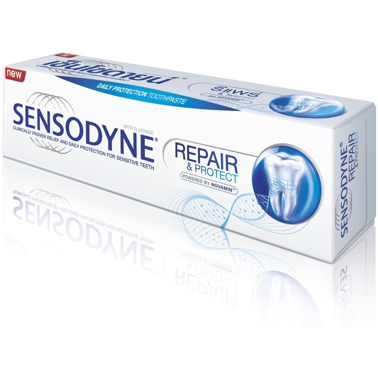 خمیردندان ترمیم کننده سنسوداین Sensodyne Repair and Protect حجم 75 میلی لیتر
