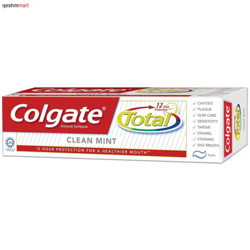 خمیردندان سفیدکننده کلگیت توتال Colgate Total Whitening حجم 100 میلی لیتر