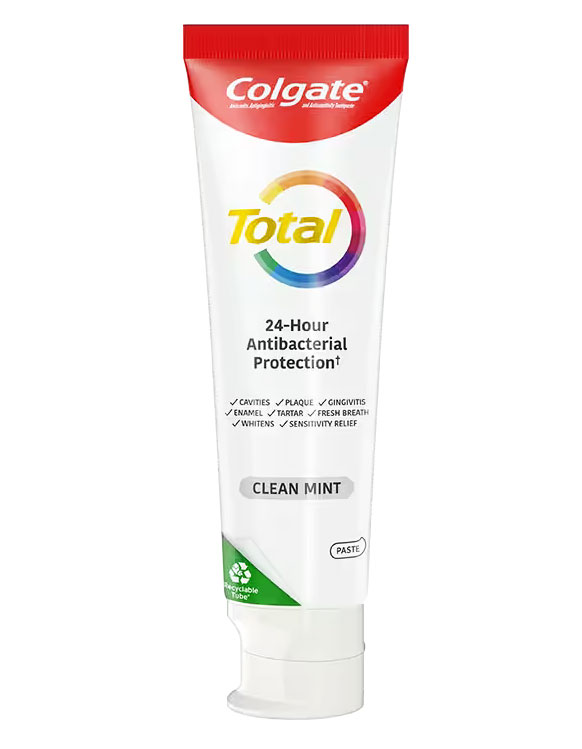 خمیردندان سفیدکننده کلگیت توتال Colgate Total Whitening حجم 100 میلی لیتر