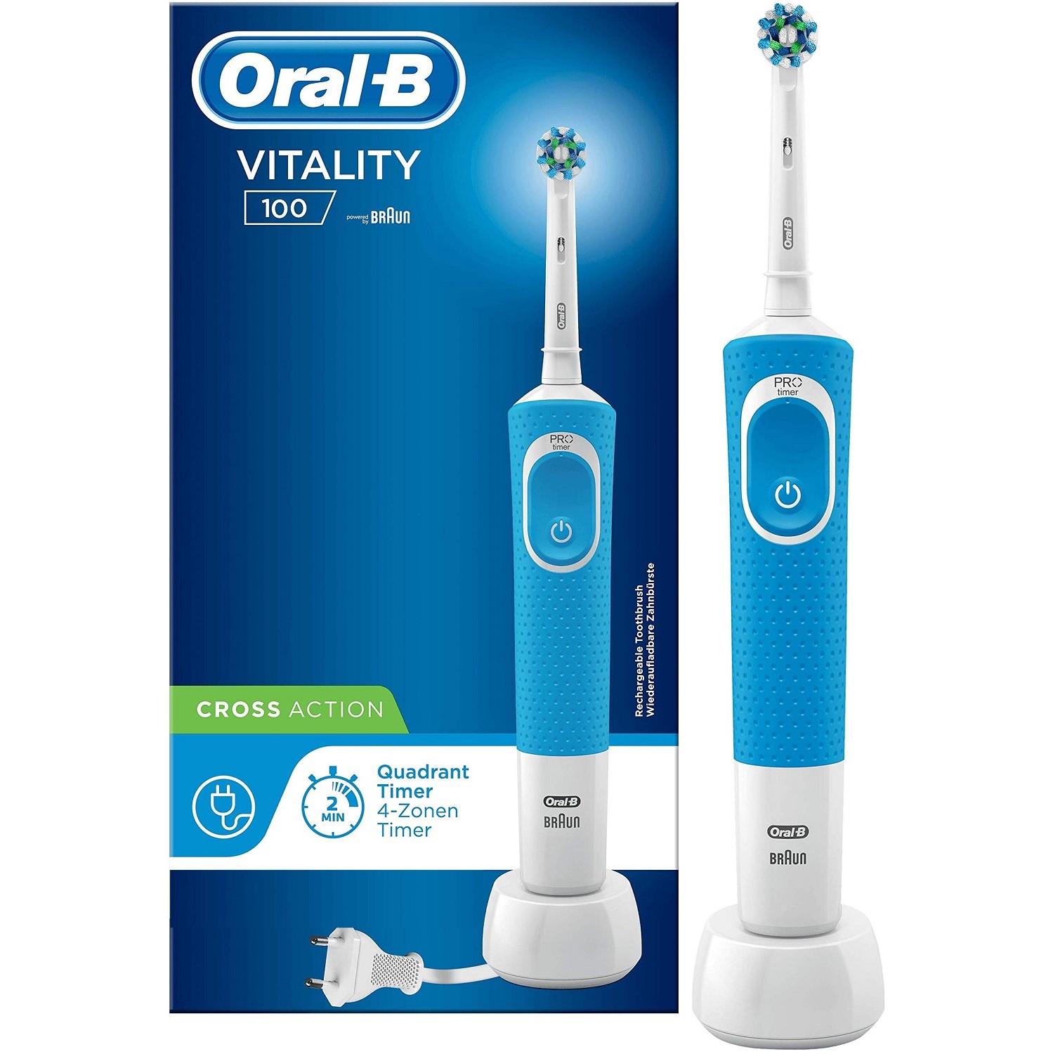 مسواک برقی اورال بی ویتالیتی Oral-B Vitality 100 Cross Action