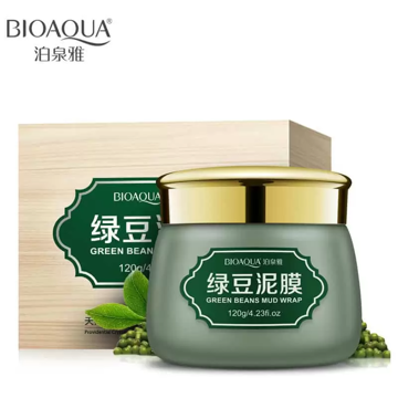 ماسک صورت لوبیا سبز بیوآکوا BIOAQUA GREEN BEANS MUD