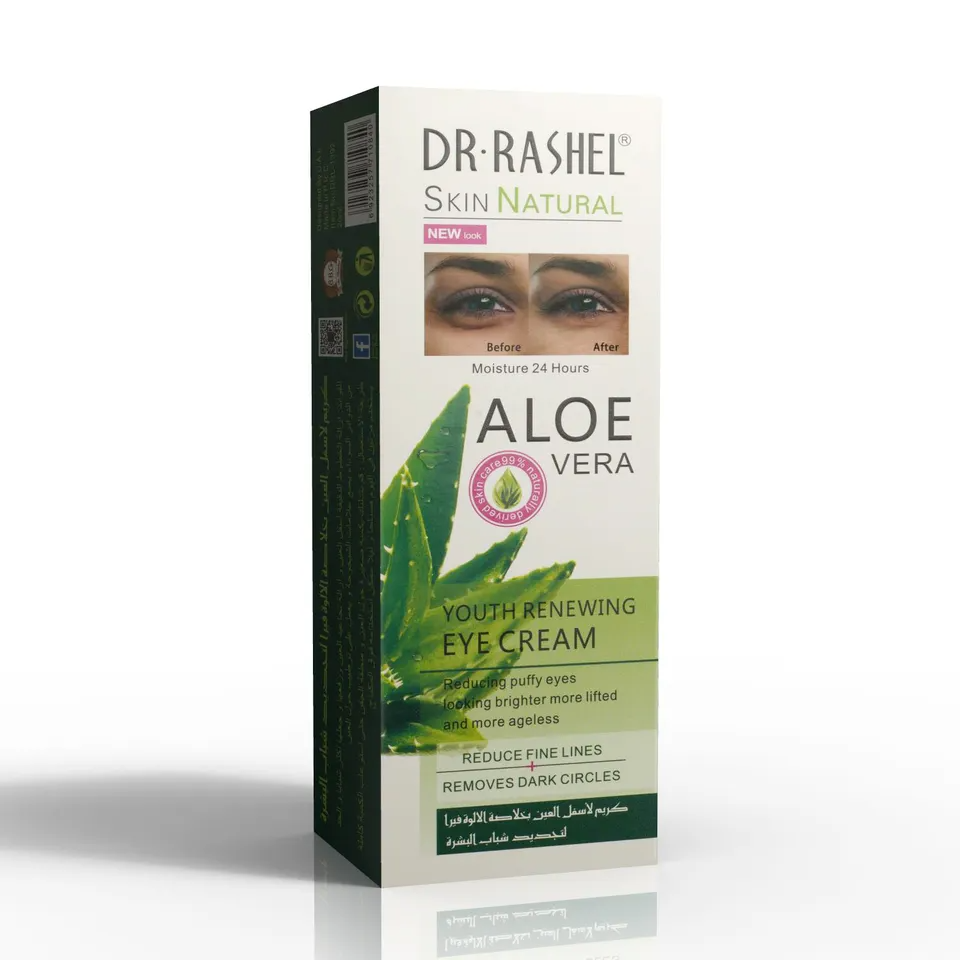 کرم ژل دور چشم آلوئه ورا دکتر راشل DR.RASHEL
