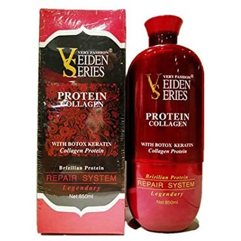 پروتئین مو ویدن سریس حاوی کلاژن و بوتاکس Veiden Series Protein