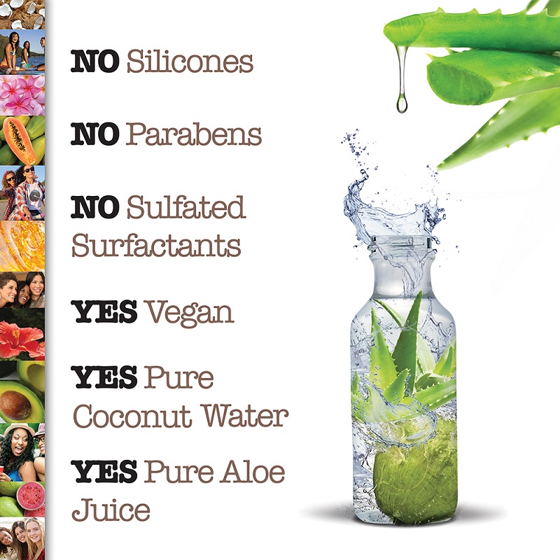 شامپو آبرسان و ضدوز موهای ضخیم و فر روغن نارگیل مائویی مویسچر Maui Coconut Oil حجم 385 میلی لیتر