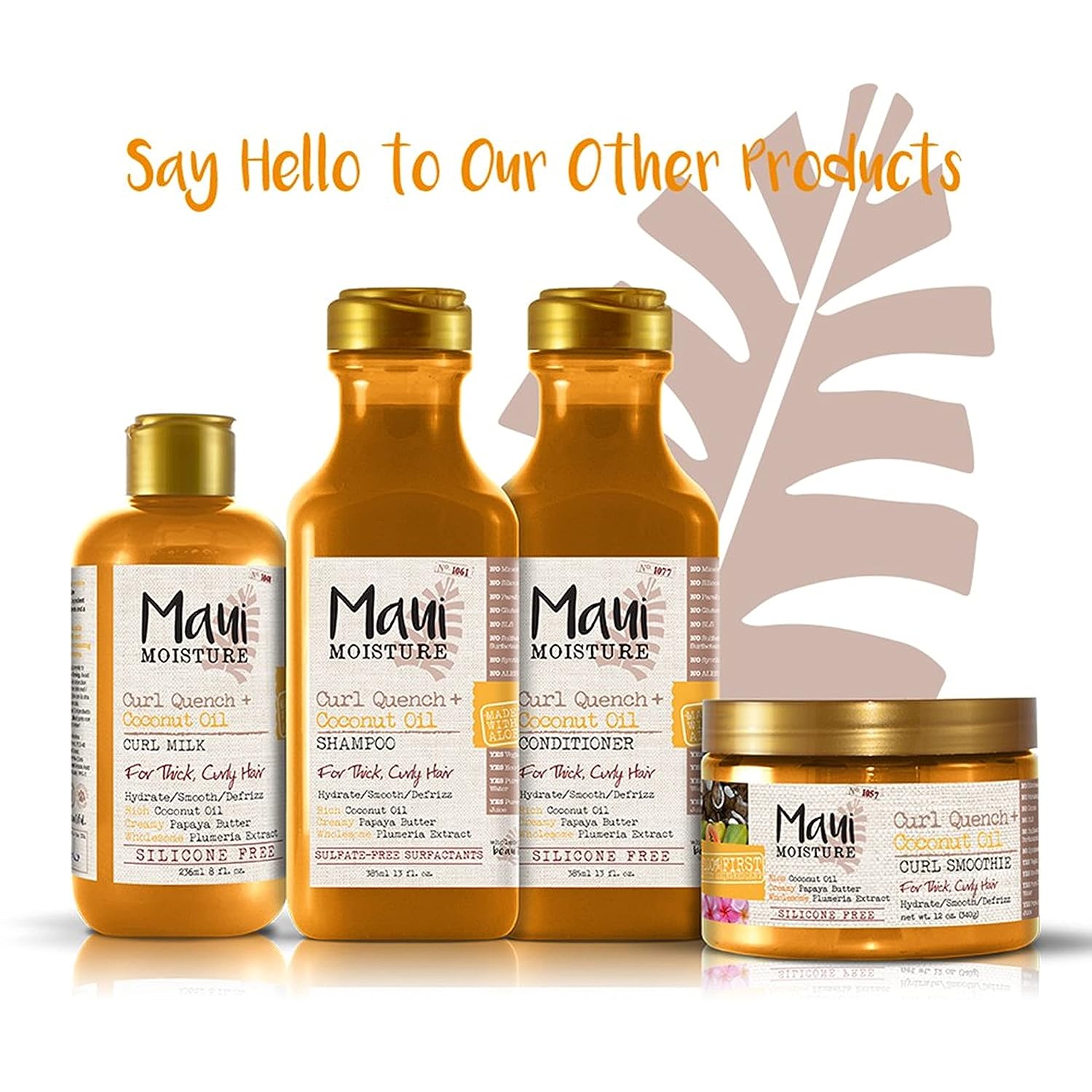 شامپو آبرسان و ضدوز موهای ضخیم و فر روغن نارگیل مائویی مویسچر Maui Coconut Oil حجم 385 میلی لیتر