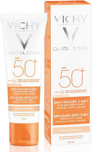 کرم ضد آفتاب و ضد لک ویشی VICHY CAPITAL SOLIEL Anti Dark Spot SPF 50+ (40 ML)