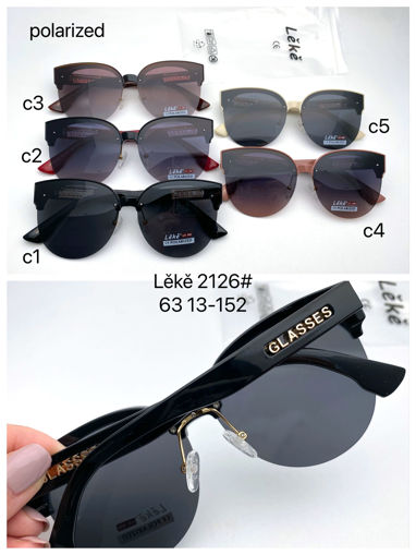 عینک آفتابی زنانه leke lk2126 C5