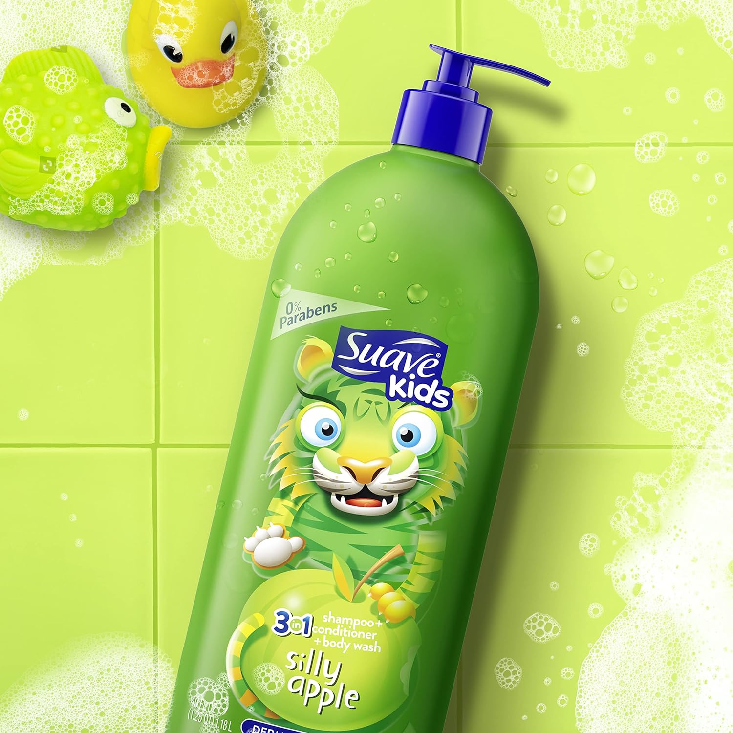 شامپو و نرم کننده و شستشوی بدن کودک سیب سواو Suave Kids