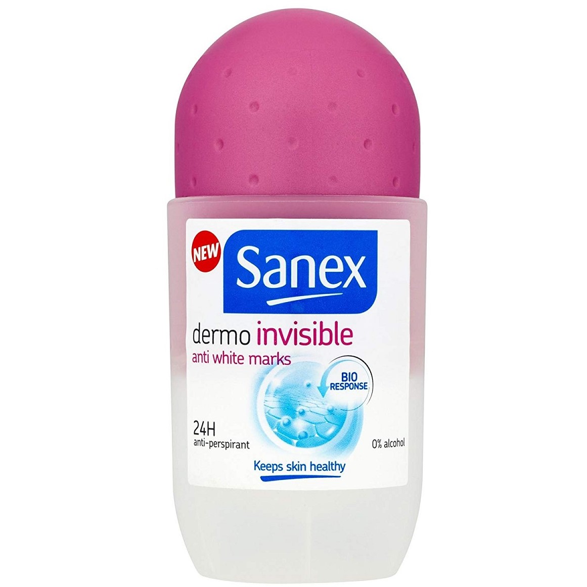 رول ضدتعریق سانکس اینویزیبل Sanex Dermo Invisible حجم 50 میلی لیتر