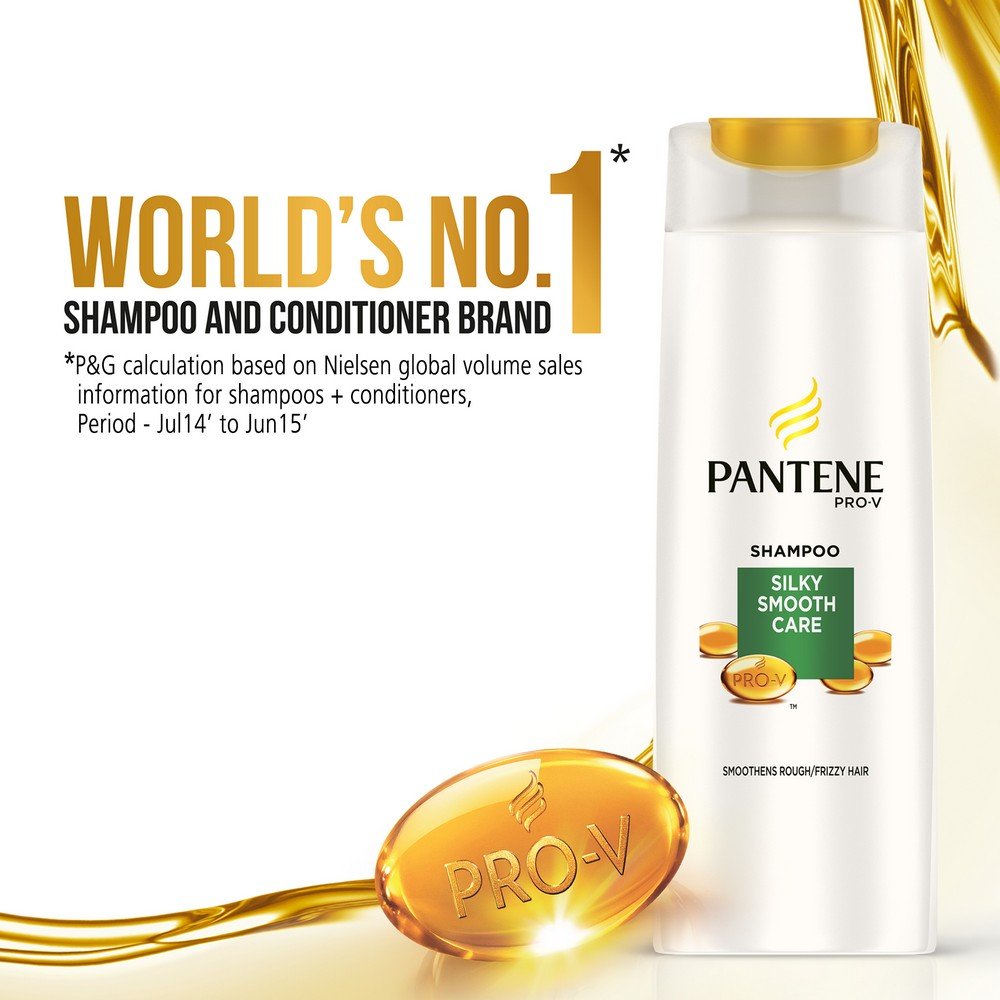 شامپو ضد وز مو پنتن Pantene Smooth and Silky حجم 400 میلی لیتر