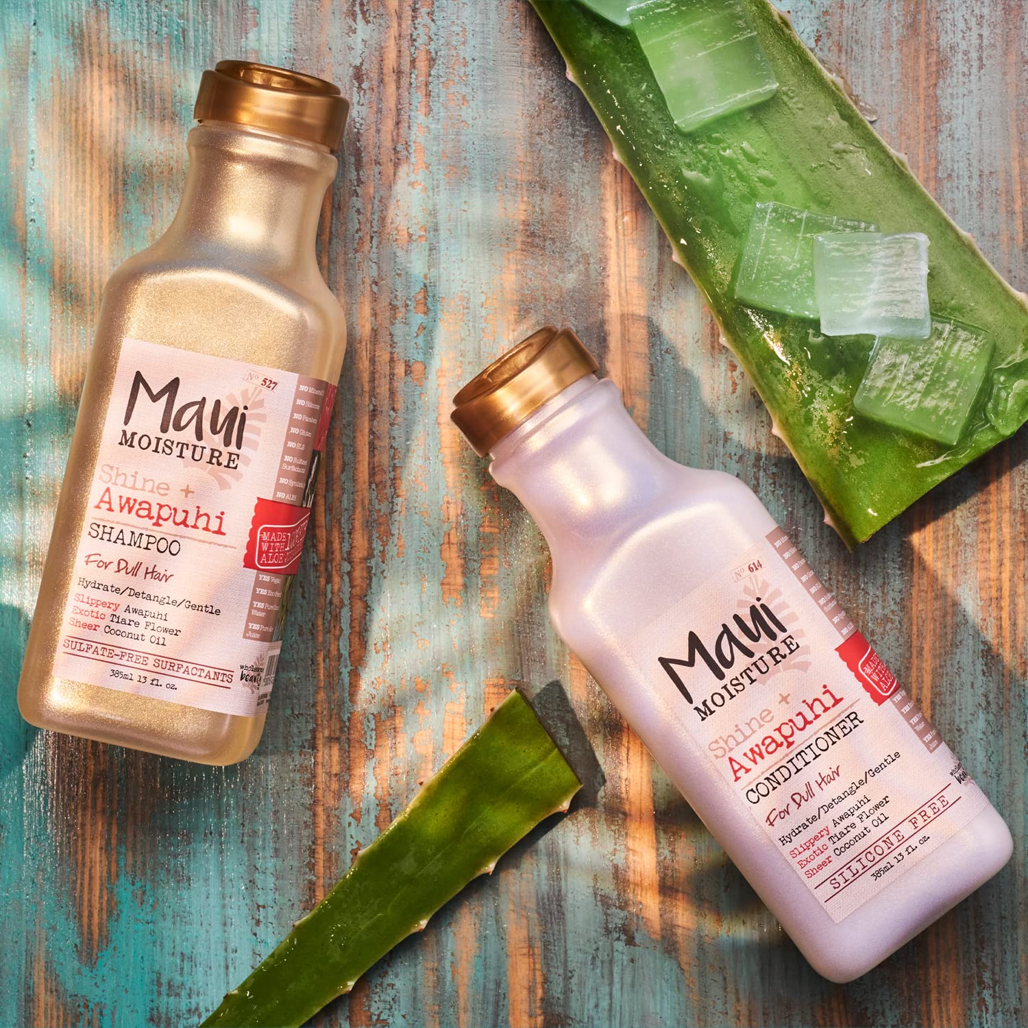 شامپو مائویی Maui مرطوب کننده و تقویت کننده مدل Awapuhi