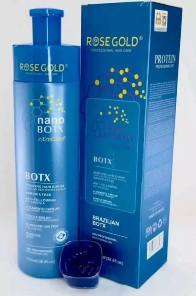 نانو بوتاکس رزگلد rose gold nano botx حجم ۱۱۰۰ میلی لیتر