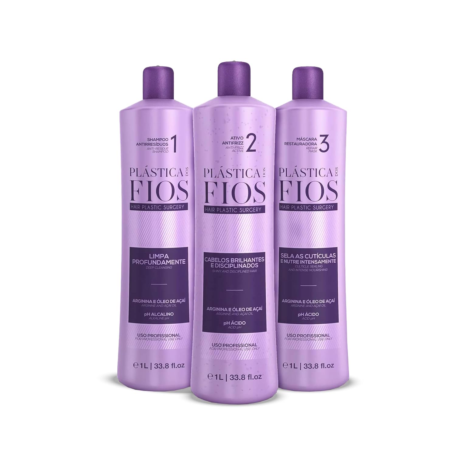 شامپو قبل کراتین و ماسک تثبیت بعد کراتین برند فیوس FIOS PLASTICA