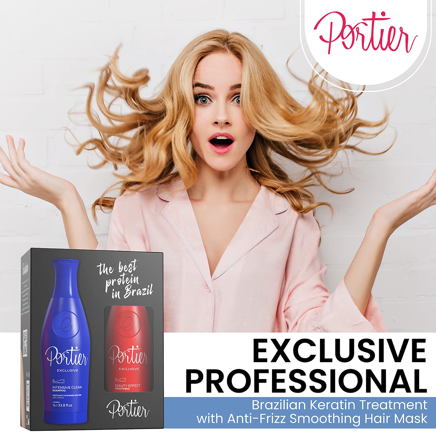 کراتین پورتیر مدل اکسکلوسیو EXCLUSIVE حجم 1000 میل