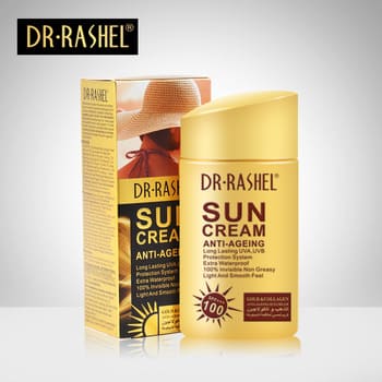 کرم ضد آفتاب بدون رنگ SPF+++ 100 دکتر راشل DR RASHEL
