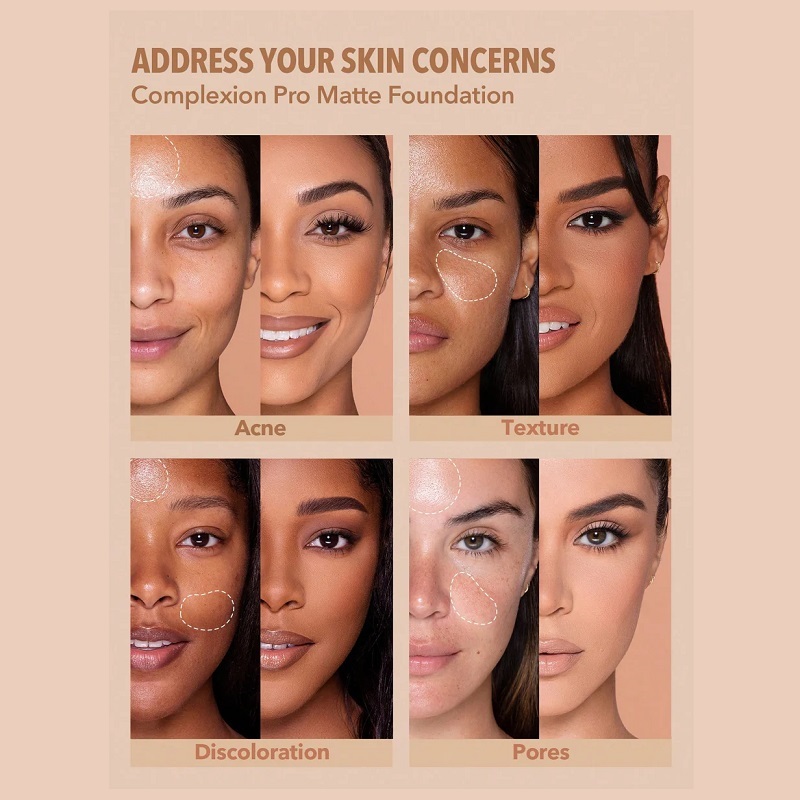 کرم پودر مات شیگلم رنگ Honey