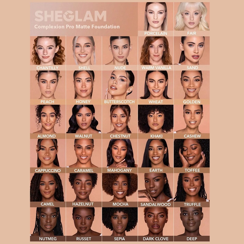 کرم پودر مات شیگلم رنگ Honey