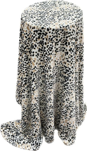 پتوی یکنفره طرح پلنگی - کد P2