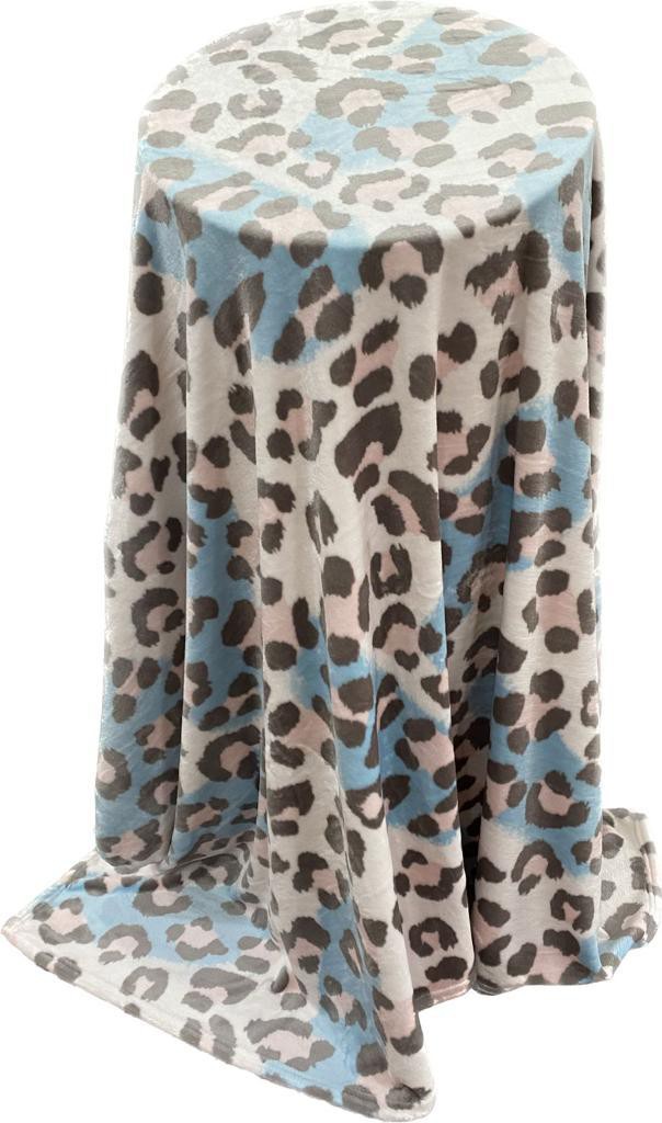 پتوی یکنفره طرح پلنگی