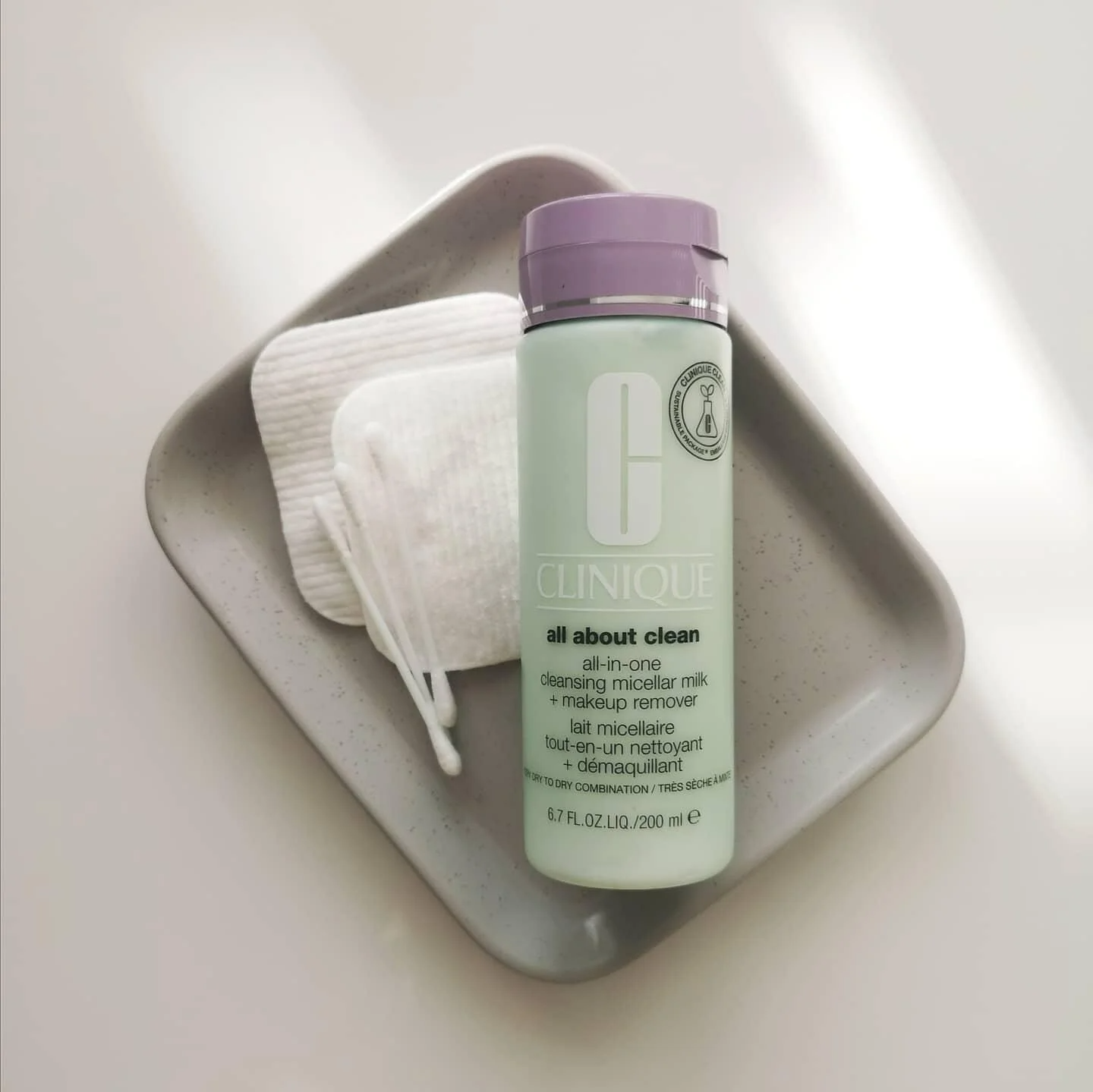 میسلار میلک کلینیک مخصوص پوست خشک و مختلط  مدل ALL ABOUT CLEAN