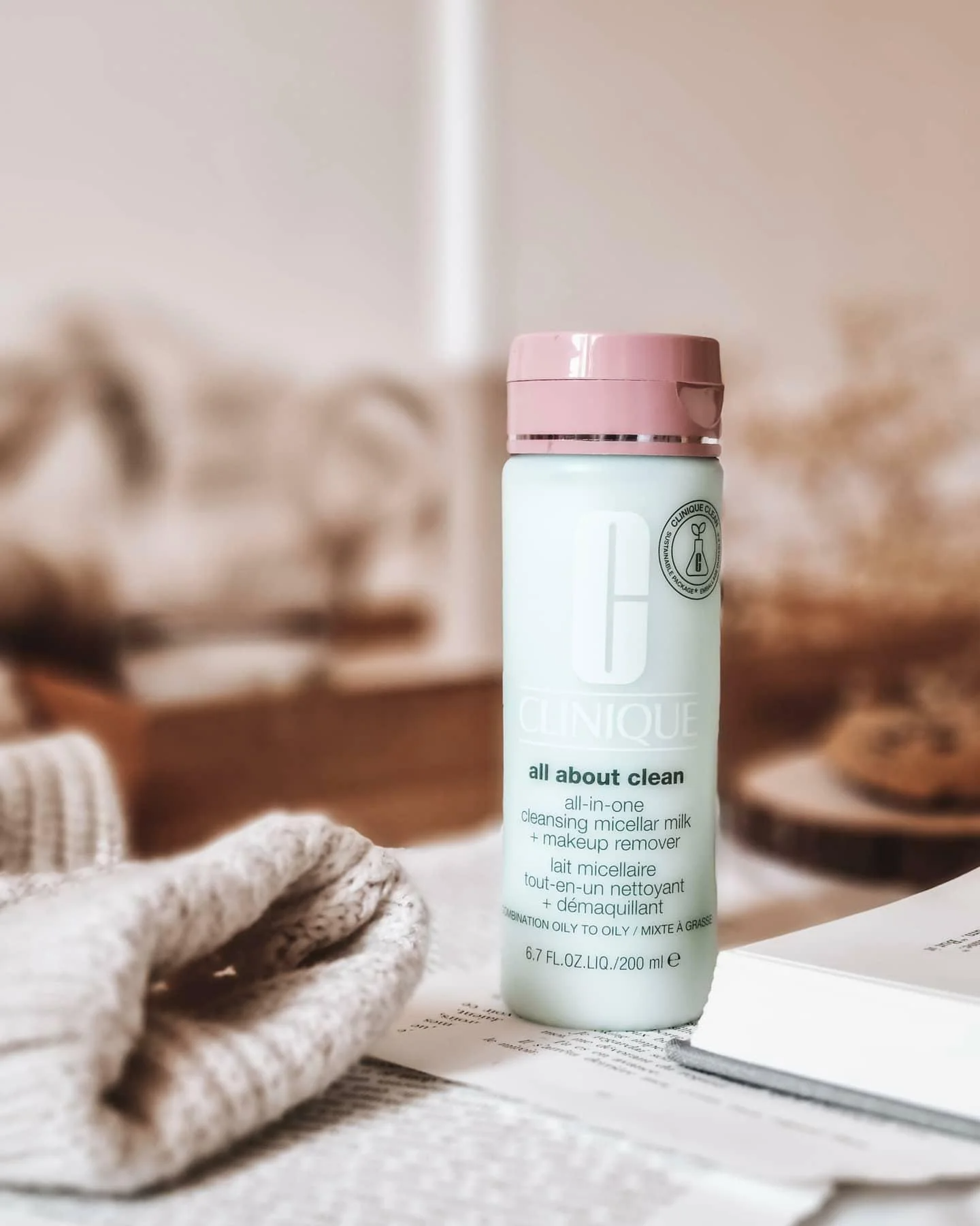 میسلار میلک کلینیک مخصوص پوست خشک و مختلط  مدل ALL ABOUT CLEAN