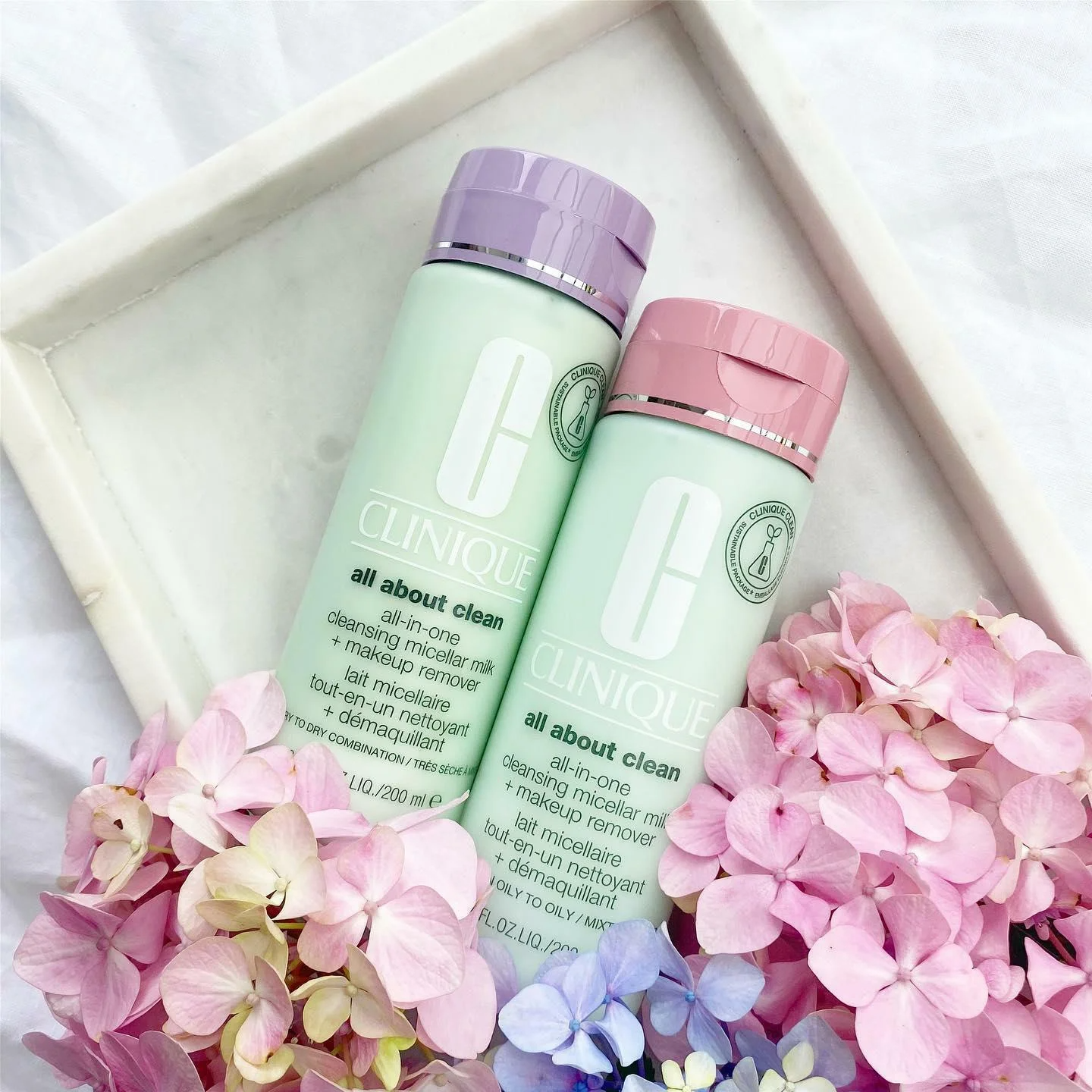 میسلار میلک کلینیک مخصوص پوست خشک و مختلط  مدل ALL ABOUT CLEAN